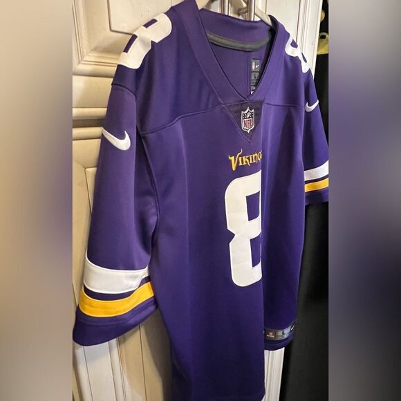 NIKE Minnesota Vikings BRADFORD #8 Jersey Man’s size L - Picture 2 of 13